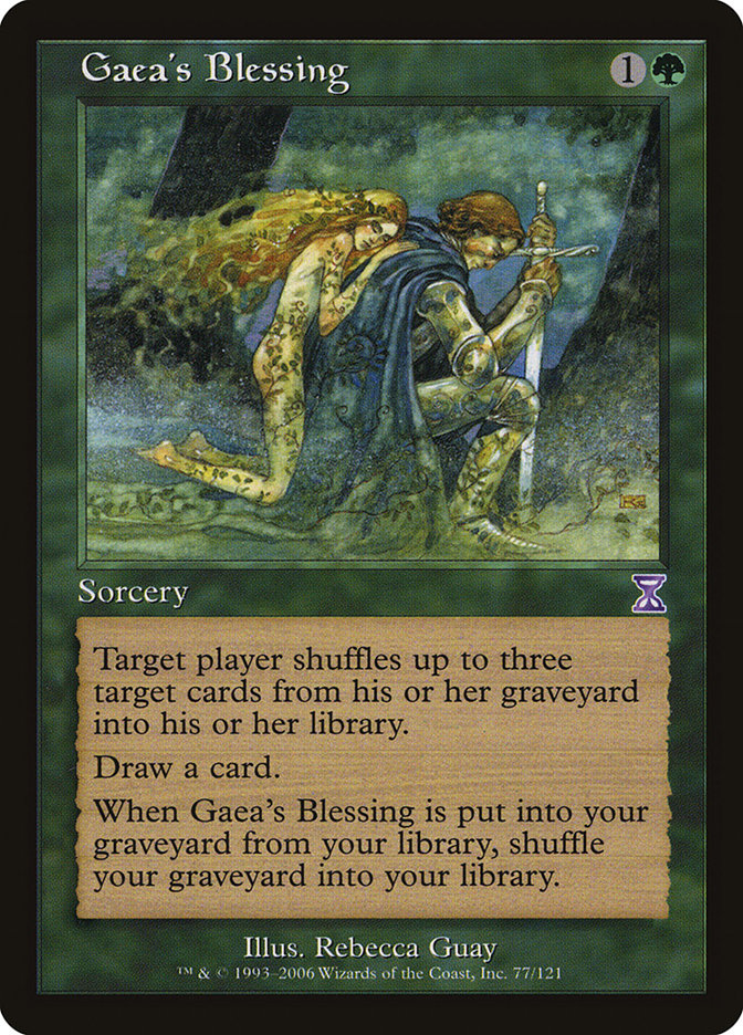 Gaea's Blessing [Time Spiral Timeshifted] | Shuffle n Cut Hobbies & Games