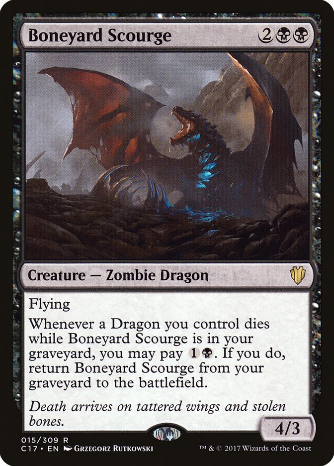 Boneyard Scourge [Commander 2017] | Shuffle n Cut Hobbies & Games