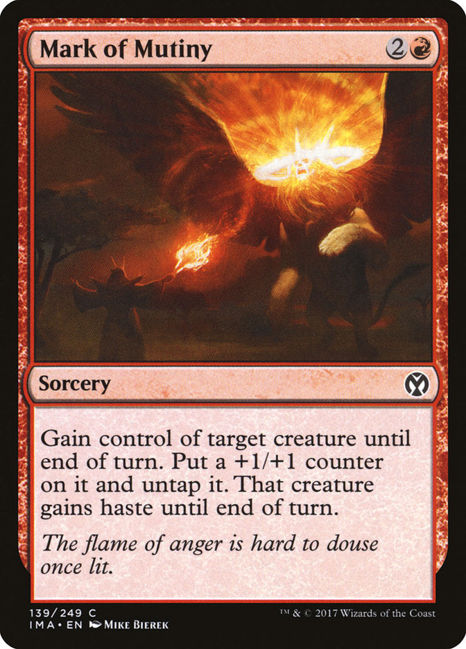 Mark of Mutiny [Iconic Masters] | Shuffle n Cut Hobbies & Games