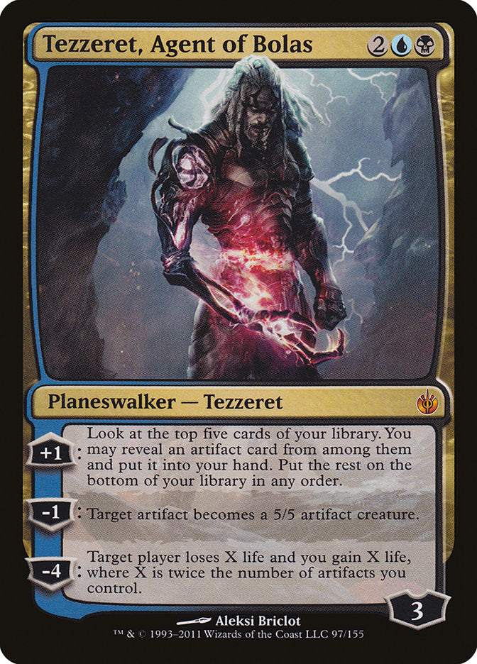 Tezzeret, Agent of Bolas [Mirrodin Besieged] | Shuffle n Cut Hobbies & Games