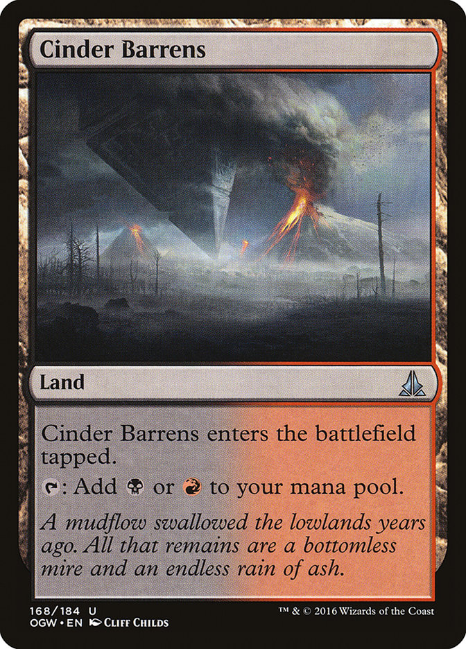 Cinder Barrens [Oath of the Gatewatch] | Shuffle n Cut Hobbies & Games