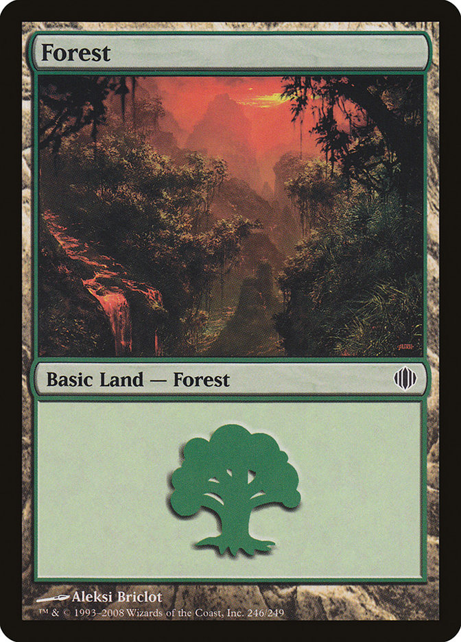 Forest (246) [Shards of Alara] | Shuffle n Cut Hobbies & Games