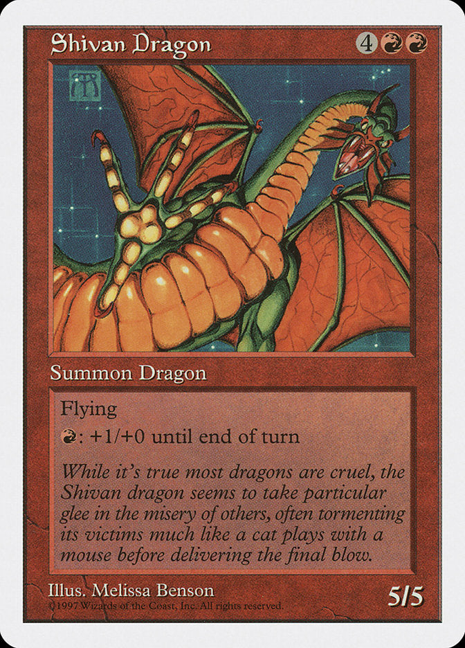 Shivan Dragon [Fifth Edition] | Shuffle n Cut Hobbies & Games