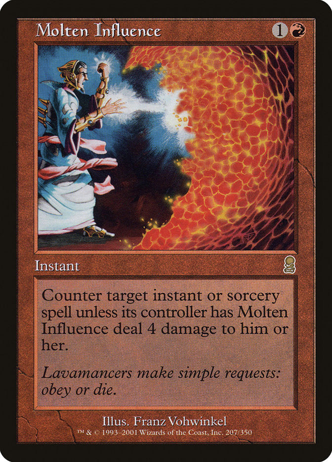 Molten Influence [Odyssey] | Shuffle n Cut Hobbies & Games