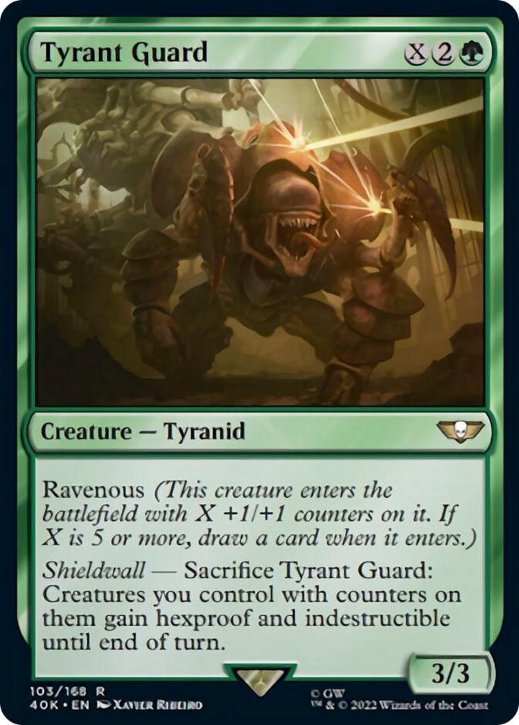Tyrant Guard (Surge Foil) [Warhammer 40,000] | Shuffle n Cut Hobbies & Games
