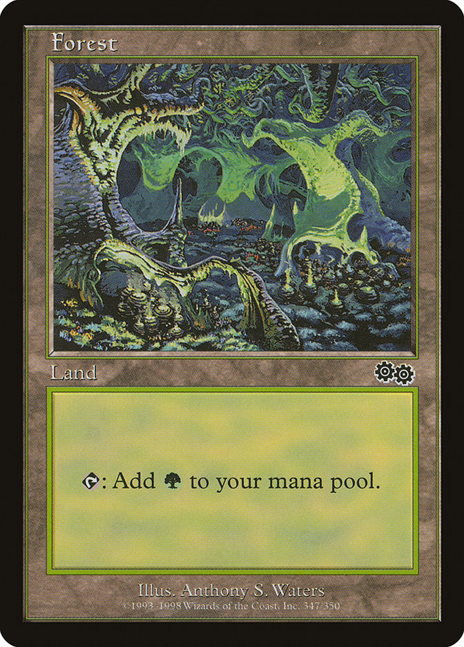 Forest (347) [Urza's Saga] | Shuffle n Cut Hobbies & Games
