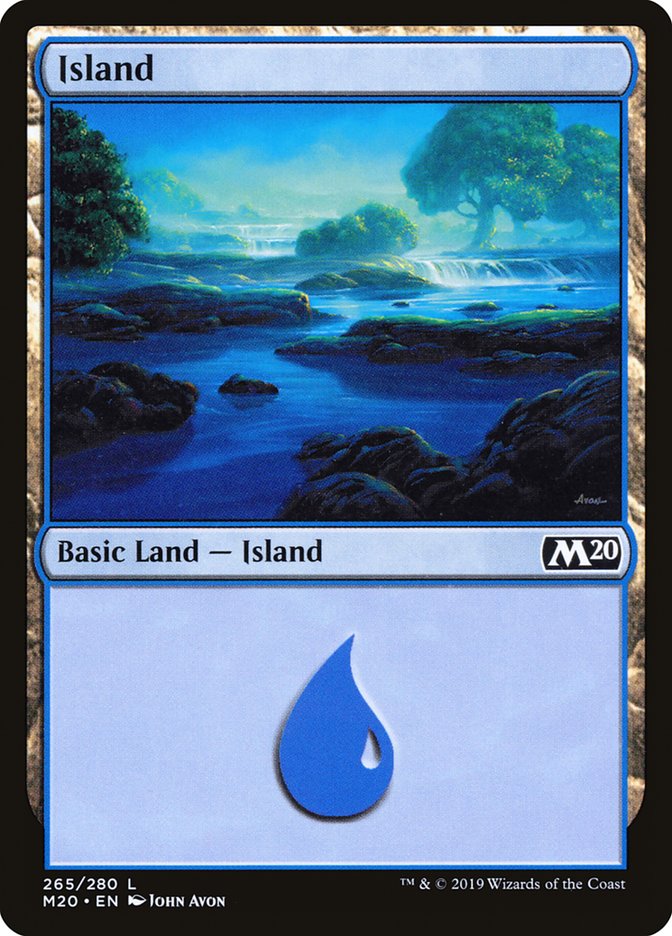 Island (265) [Core Set 2020] | Shuffle n Cut Hobbies & Games