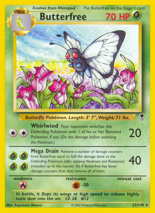 Butterfree (21/110) [Legendary Collection] | Shuffle n Cut Hobbies & Games