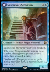 Suspicious Stowaway // Seafaring Werewolf [Innistrad: Midnight Hunt Prerelease Promos] | Shuffle n Cut Hobbies & Games