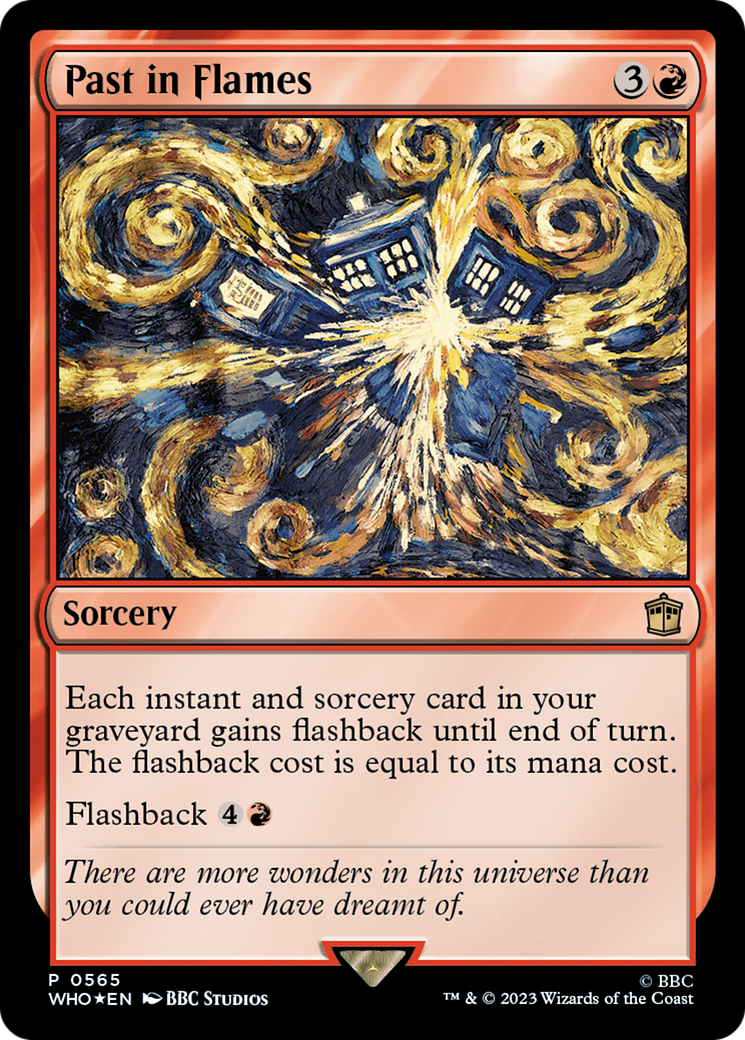 Past in Flames [Doctor Who Promos] | Shuffle n Cut Hobbies & Games