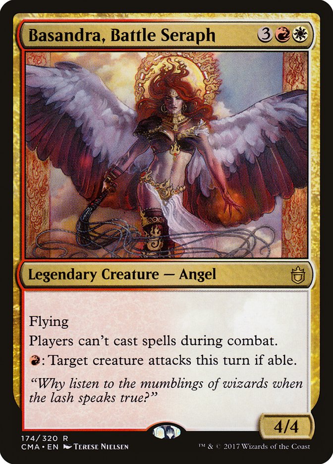 Basandra, Battle Seraph [Commander Anthology] | Shuffle n Cut Hobbies & Games