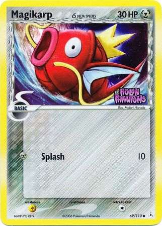 Magikarp (69/110) (Delta Species) (Stamped) [EX: Holon Phantoms] | Shuffle n Cut Hobbies & Games