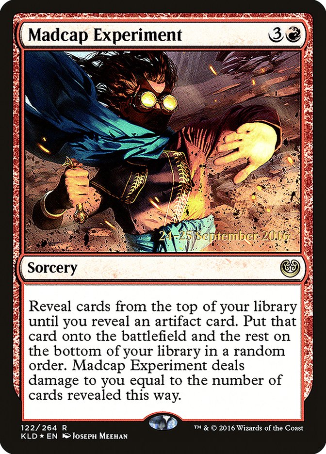 Madcap Experiment [Kaladesh Prerelease Promos] | Shuffle n Cut Hobbies & Games