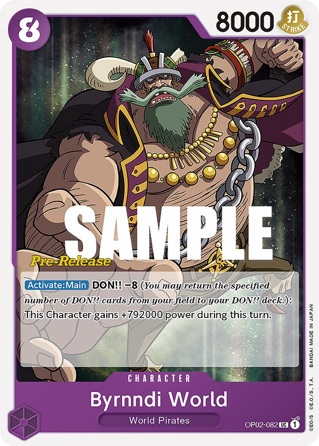 Byrnndi World [Paramount War Pre-Release Cards] | Shuffle n Cut Hobbies & Games