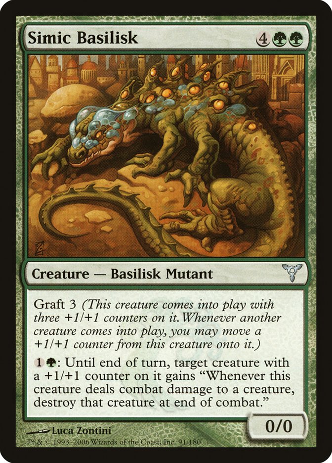 Simic Basilisk [Dissension] | Shuffle n Cut Hobbies & Games