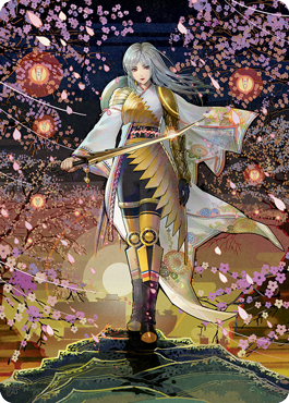 The Wandering Emperor 2 Art Card [Kamigawa: Neon Dynasty Art Series] | Shuffle n Cut Hobbies & Games