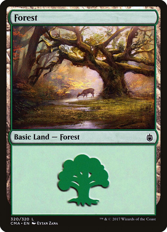 Forest (320) [Commander Anthology] | Shuffle n Cut Hobbies & Games