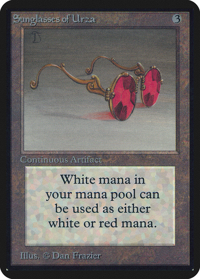Sunglasses of Urza [Alpha Edition] | Shuffle n Cut Hobbies & Games