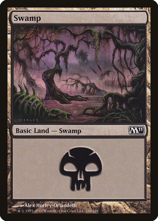 Swamp (240) [Magic 2011] | Shuffle n Cut Hobbies & Games