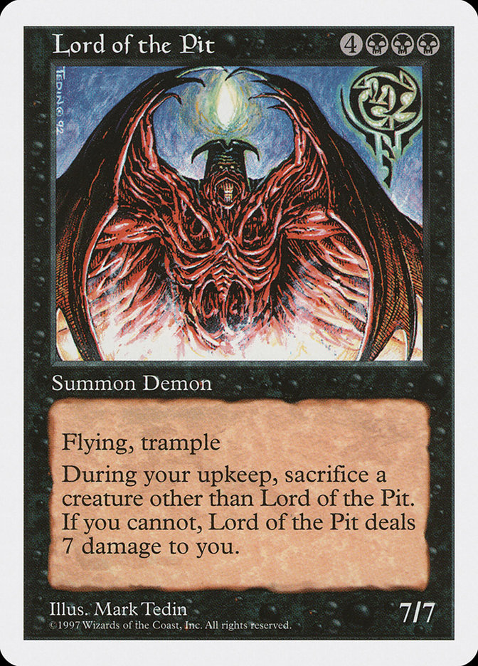 Lord of the Pit [Fifth Edition] | Shuffle n Cut Hobbies & Games