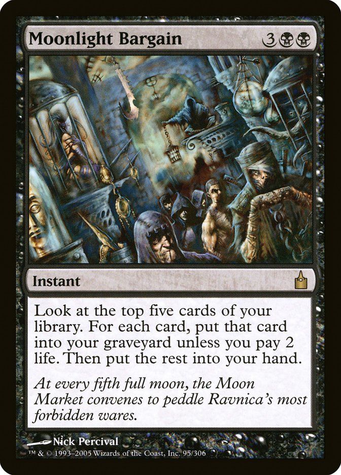 Moonlight Bargain [Ravnica: City of Guilds] | Shuffle n Cut Hobbies & Games