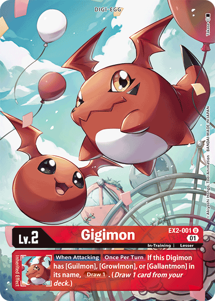 Gigimon [EX2-001] (Alternate Art) [Digital Hazard] | Shuffle n Cut Hobbies & Games