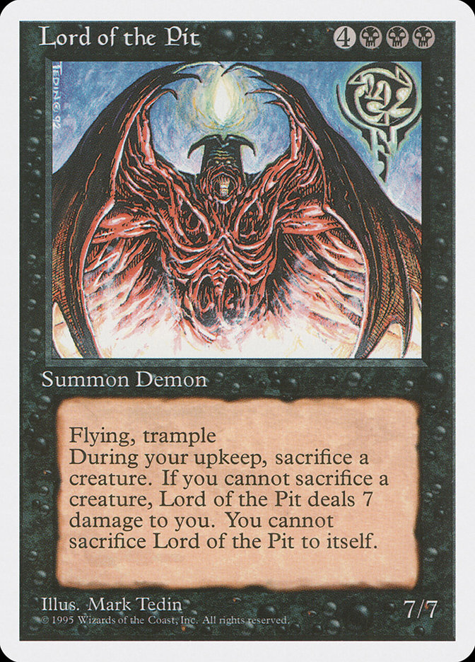Lord of the Pit [Fourth Edition] | Shuffle n Cut Hobbies & Games