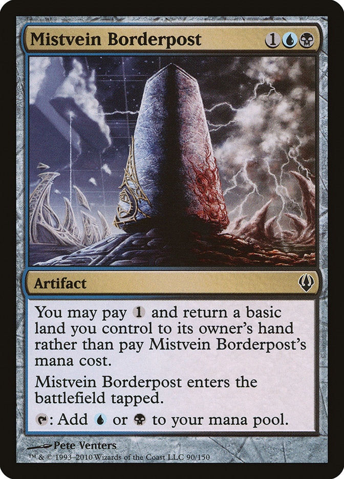 Mistvein Borderpost [Archenemy] | Shuffle n Cut Hobbies & Games