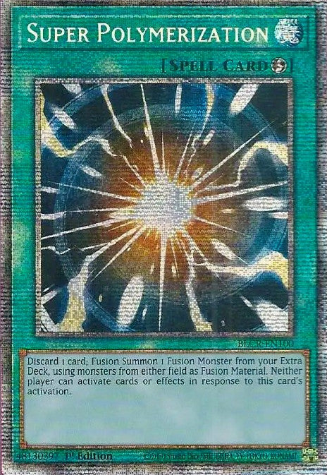 Super Polymerization [BLCR-EN100] Starlight Rare | Shuffle n Cut Hobbies & Games