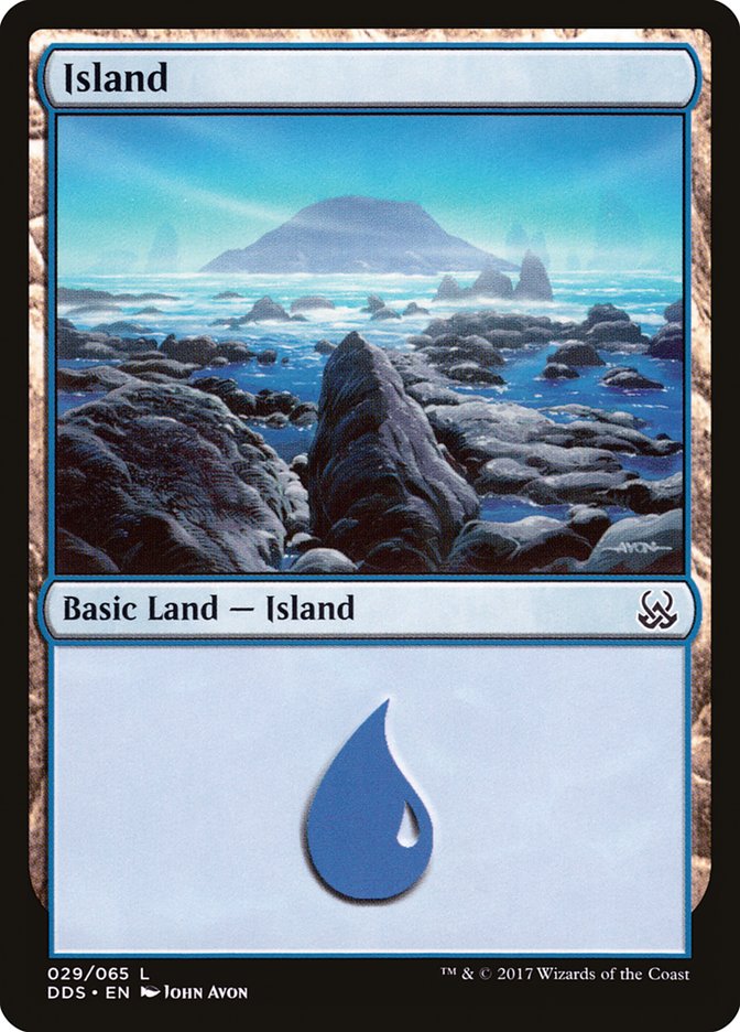 Island (29) [Duel Decks: Mind vs. Might] | Shuffle n Cut Hobbies & Games