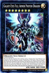 Galaxy-Eyes Full Armor Photon Dragon [CROS-EN095] Super Rare | Shuffle n Cut Hobbies & Games