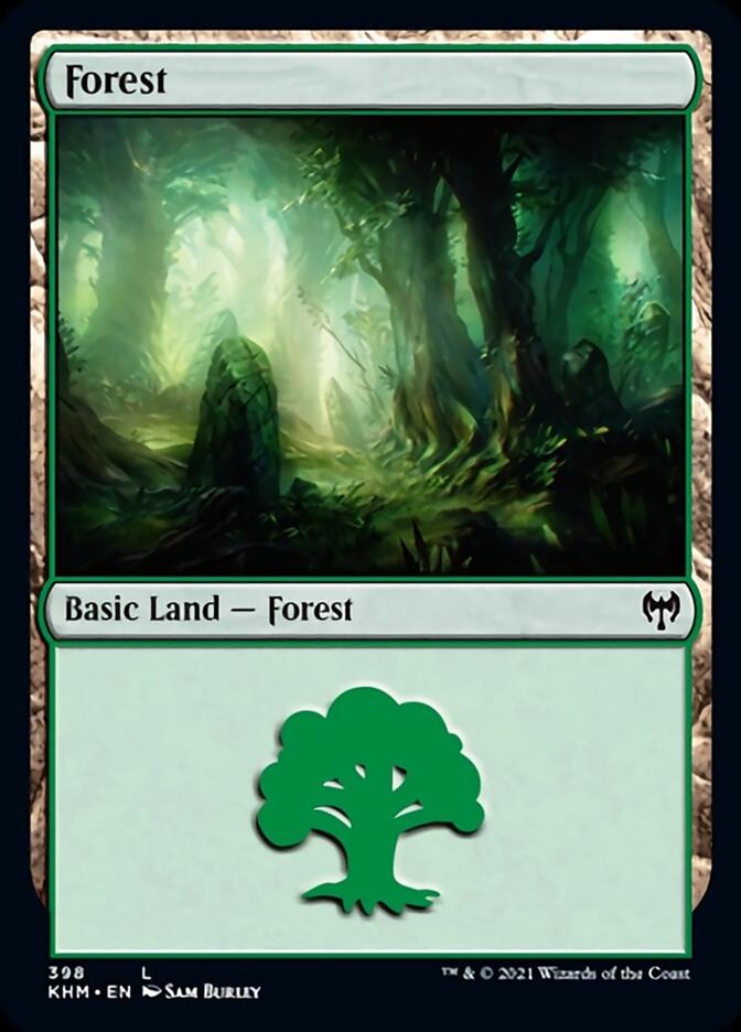 Forest (398) [Kaldheim] | Shuffle n Cut Hobbies & Games