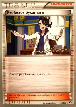 Professor Sycamore (107/122) (Ninja Blitz - Cody Walinski) [World Championships 2016] | Shuffle n Cut Hobbies & Games