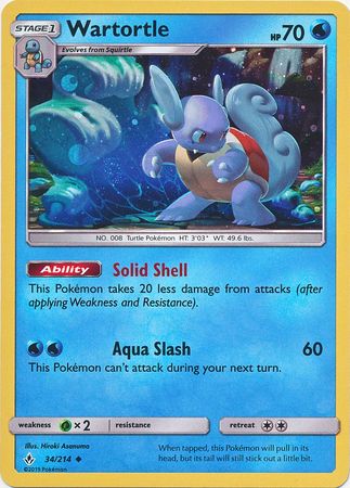 Wartortle (34/214) (Premium Collection Promo) [Sun & Moon: Unbroken Bonds] | Shuffle n Cut Hobbies & Games