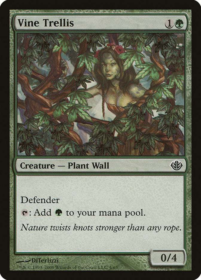 Vine Trellis [Duel Decks: Garruk vs. Liliana] | Shuffle n Cut Hobbies & Games