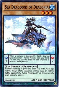 Sea Dragoons of Draconia (CROS-ENSP1) [CROS-ENSP1] Ultra Rare | Shuffle n Cut Hobbies & Games