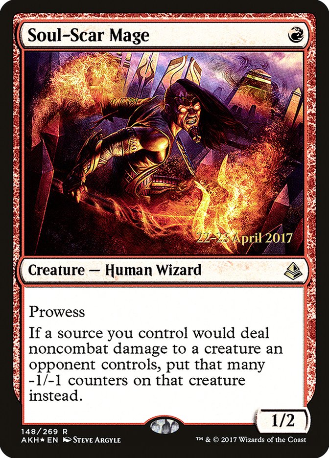 Soul-Scar Mage [Amonkhet Prerelease Promos] | Shuffle n Cut Hobbies & Games