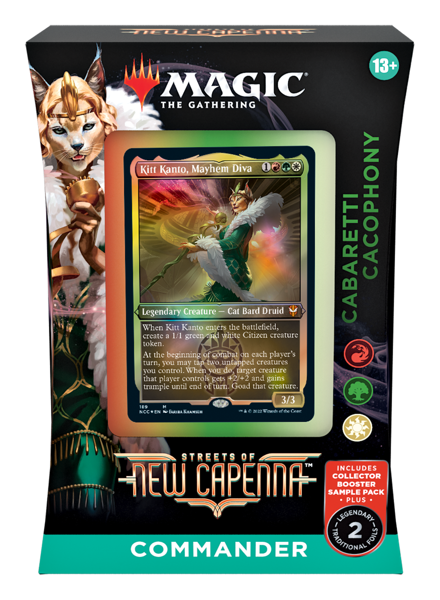 Streets of New Capenna - Commander Deck (Cabaretti Cacophony) | Shuffle n Cut Hobbies & Games