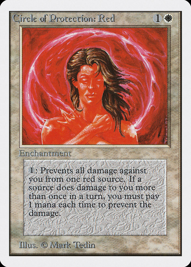 Circle of Protection: Red [Unlimited Edition] | Shuffle n Cut Hobbies & Games