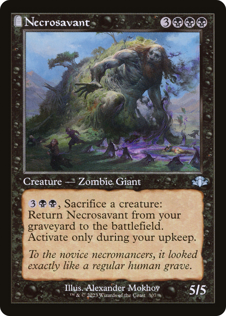 Necrosavant (Retro) [Dominaria Remastered] | Shuffle n Cut Hobbies & Games