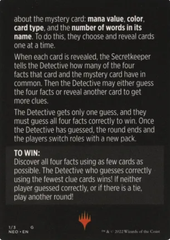 Booster Sleuth (Magic Minigame) [Kamigawa: Neon Dynasty Minigame] | Shuffle n Cut Hobbies & Games
