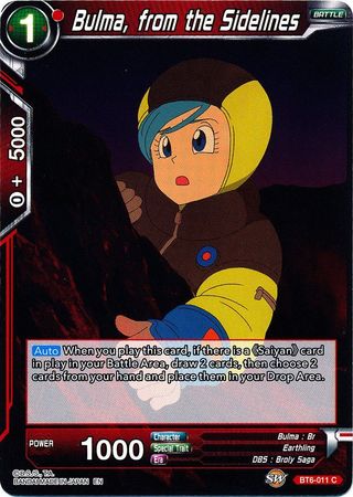 Bulma, from the Sidelines [BT6-011] | Shuffle n Cut Hobbies & Games