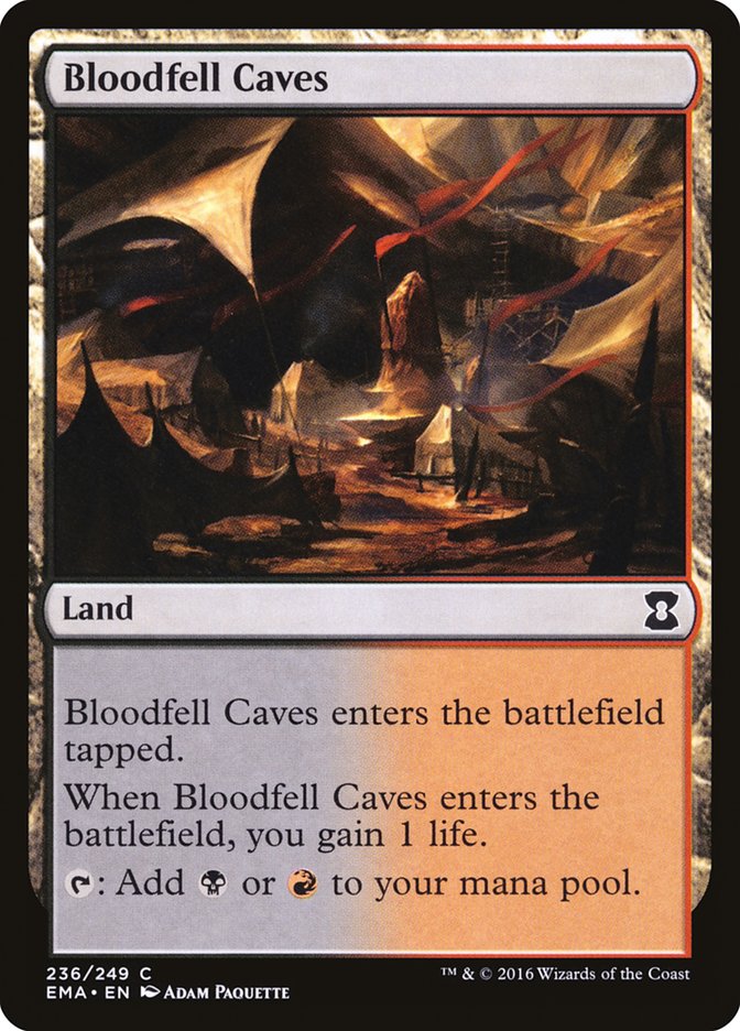 Bloodfell Caves [Eternal Masters] | Shuffle n Cut Hobbies & Games