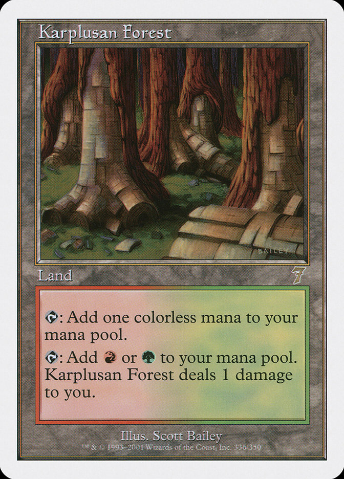 Karplusan Forest [Seventh Edition] | Shuffle n Cut Hobbies & Games