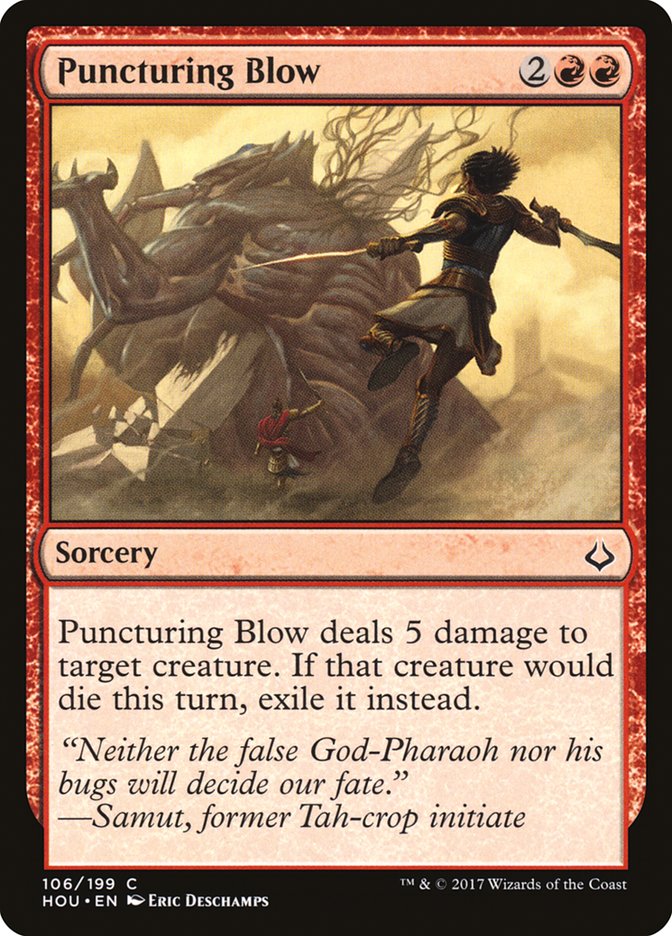 Puncturing Blow [Hour of Devastation] | Shuffle n Cut Hobbies & Games