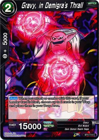 Gravy, in Demigra's Thrall [BT4-114] | Shuffle n Cut Hobbies & Games