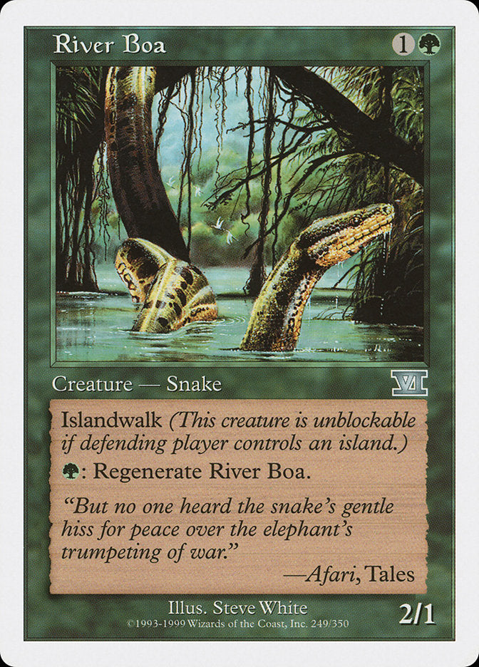 River Boa [Classic Sixth Edition] | Shuffle n Cut Hobbies & Games