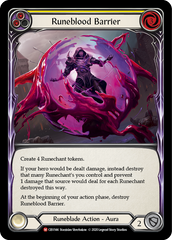 Runeblood Barrier [CRU144] 1st Edition Normal | Shuffle n Cut Hobbies & Games