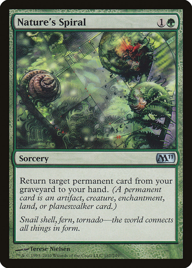 Nature's Spiral [Magic 2011] | Shuffle n Cut Hobbies & Games