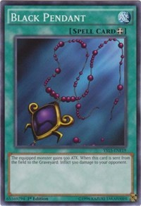 Black Pendant [YS15-ENF19] Common | Shuffle n Cut Hobbies & Games